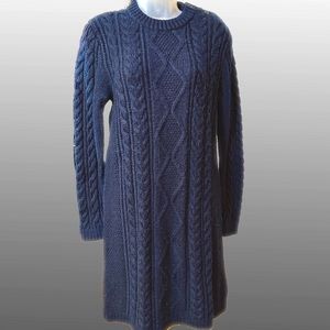 Polo by Ralph Lauren Sweater Dress Navy, Sz L